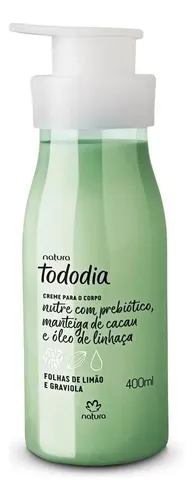 Natura Tododia Hojas de Limón y Guanábana Crema Corporal 400ml