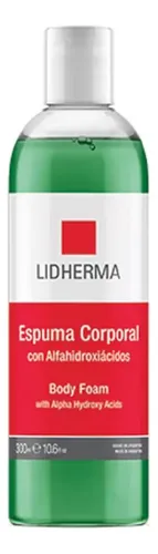 Espuma Corporal Lidherma Celulitis Alfahidroxiacidos X 300ml
