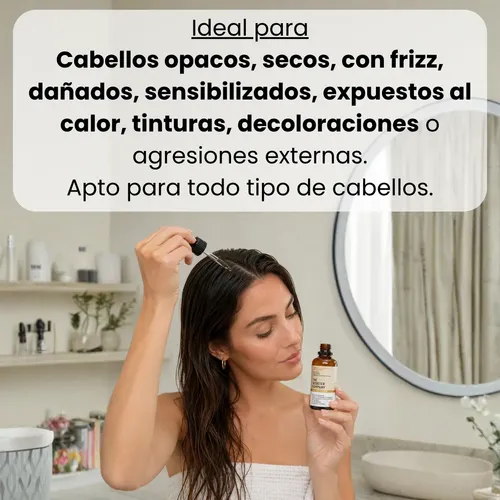 Booster Capilar Iluminación Reparación Serum Niacinamida 50c