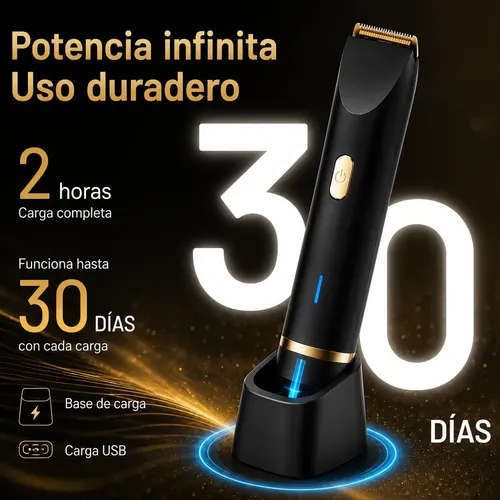 Depiladora Eléctric For Hombre Y Mujer Recargable 2en1 .
