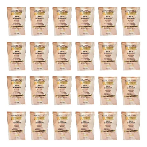 Bellissima Polvo Decolorante Keratotal Blonde 50gr Pack X24 Tono 9 Tonos