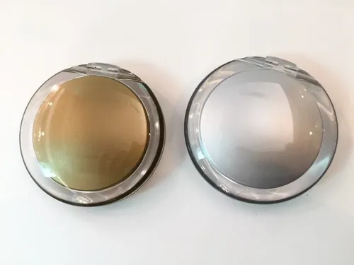 Espejo De Cartera Con Tapa Aumento X2 Redondo Acrílico E1091