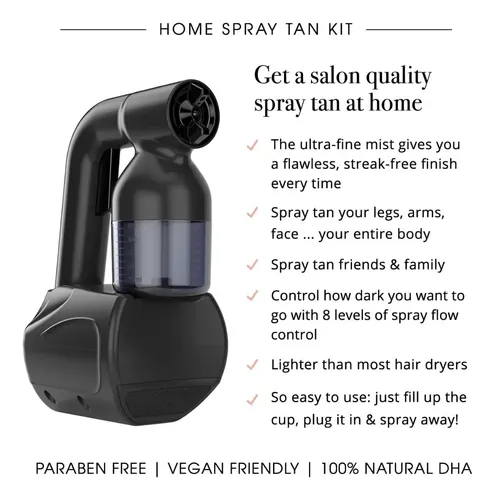 Kit De Bronceado En Spray Minetan Body.skin Doble Oscuro 237