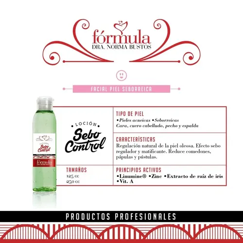 Loción Sebocontrol Norma Bustos 125c