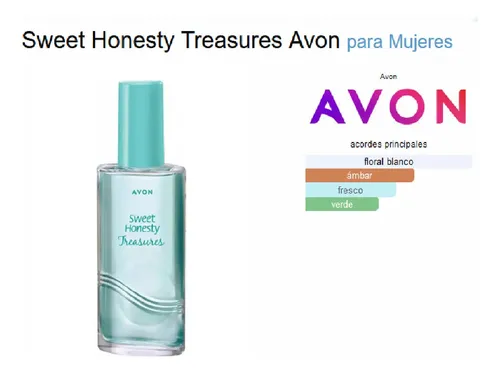 Avon Sweet Honesty Treasures 50ml Spray Eau De Toilette