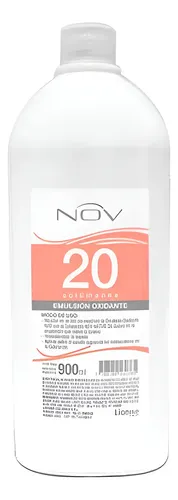 Agua Oxigenada Nov Oxidante Crema 20vol Botella Por 900ml