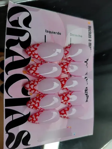 Uñas Press On/ Uñas Reutilizables De La Mejor Calidad!!!!