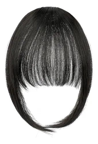 Fleco Postizo Con Clip Extensión Cabello Natural A