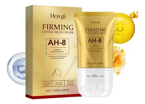 Crema Reafirmante Cuello Ah-8 Con Masajeador 120 G