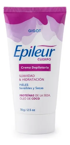 Gigot Epileur Crema Depilatoria Cuerpo 70 Gr Piel Sensible
