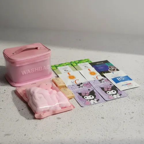 Kit Skincare 10piezas Mas Neceser Mas 10 Mascarillas Surtida