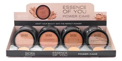 Polvo Compacto Powder Cake Essence Of You Skora 4 Tonos