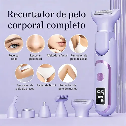 Depilador 5 En 1: Seguro, Sin Dolor For Todo El Cuerpo