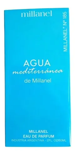 Perfume Millanel Agua Mediterranea N 185 60 Ml Mujer
