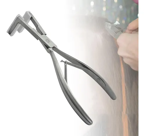 Cinta En Alicates Para Extensiones De Cabello Herramienta L