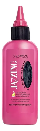 Coloración Semipermanente Clairol Jazzing Bluest Black
