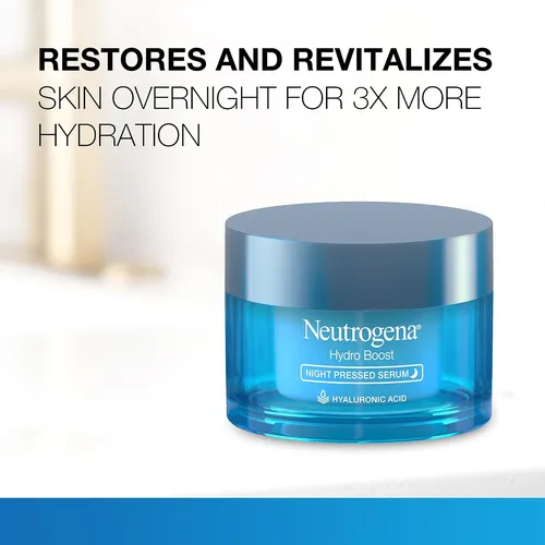 Sérum De Noche Neutrogena Hydro Boost Con Ácido Hialurónico