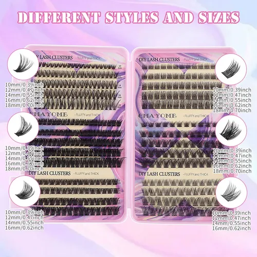 [jjm] Kit Cmayome 544pzas 30-100d, 6 Estilos + Pegamento