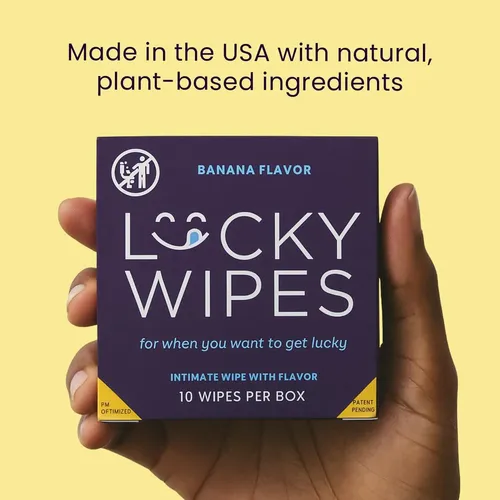 Toallitas Íntimas Para Hombres Lucky Wipes – Sabor