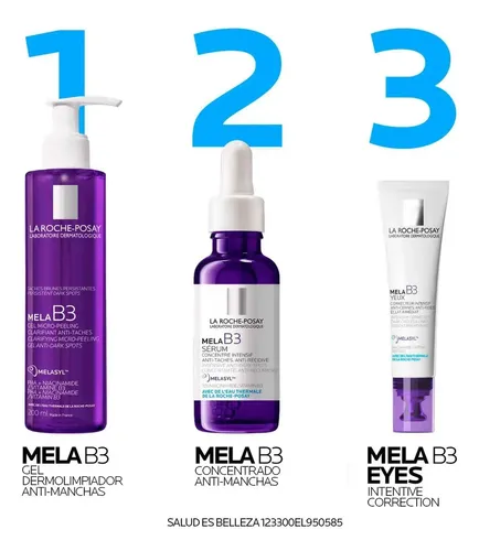 Contorno De Ojos Mela B3 Ojera Y Lineas La Roche Posay 15ml