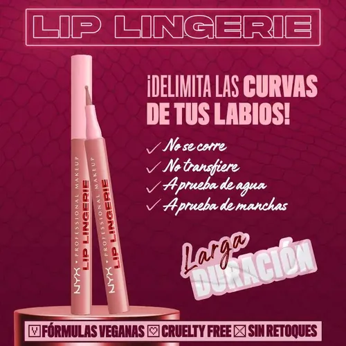 Nyx Pmu Lip Lingerie Lip Stain Cuff Me, 1 Ml