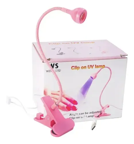 Lampara Para Uñas Uv Led 5w Manicuria Pedicuria Usb Flexible