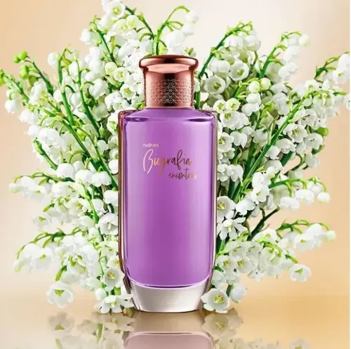 Perfume Femenino Biografia Encontros Natura Brasil 100ml