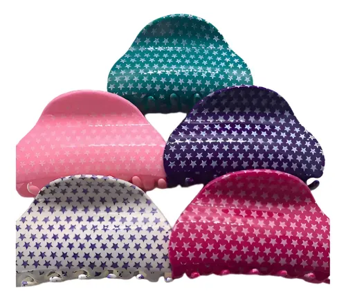 Broches Multicolor Para Pelo 12 Unidades Mayorista