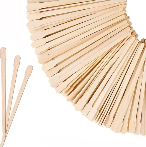 Espátulas De Madera Para Depilar 200 Pzas Desechables