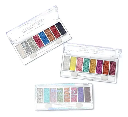 Sombra Ojos Glitter Glow Vibes Con Aplicador Modelo 2 39554