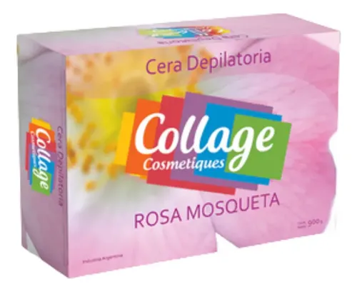 Cera Depilatoria Profesional Rosa Mosqueta Collage X 900 Gr