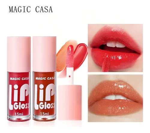 6-piece Moisturizing Lip Oil Set, For Glossy Lip Care