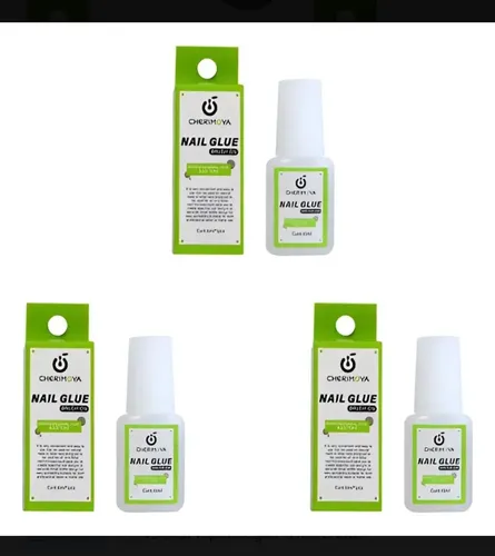 Nail Glue Press On Cherimoya X3unidades