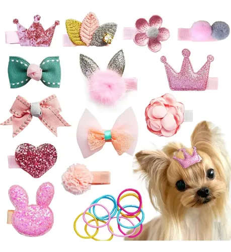 23 Pinzas Para El Pelo Para Perros Pequeños, Accesorios De A