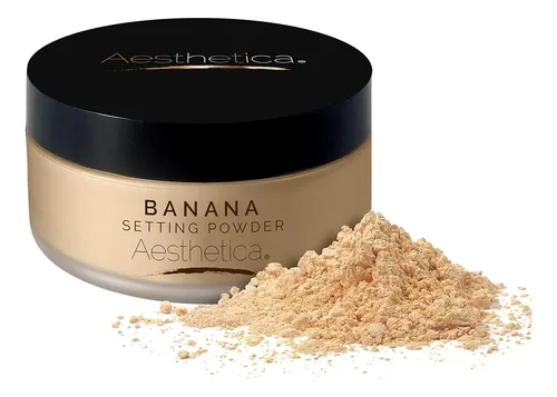 Aesthetica Polvo Suelto Banana 20 G Con Esponja