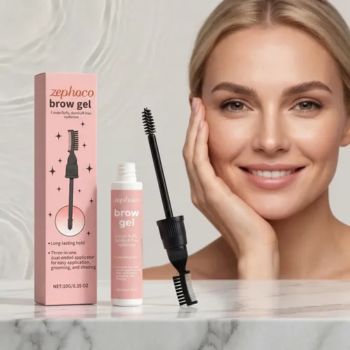 Gel Transparente Para Cejas Para Peinar Cejas, 2 Unidades Clear