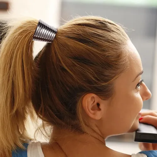 8 Broches For El Pelo En Forma De Cola De Caballo L