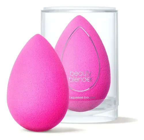 Esponja Maquillaje Rosa Suave Reutilizable Vegana