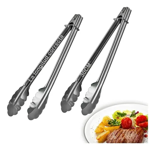 Au- Pinzas Cocina Acero Inoxidable Pinzas Para Carne