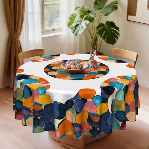 Mantel Moderno Para Salón Y Comedor Con Pestaña Decorativa