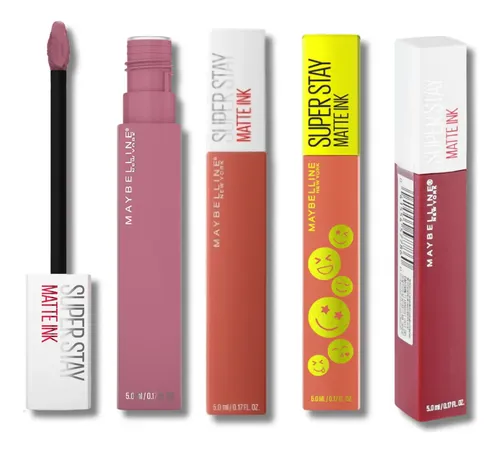 Lápiz labial Maybelline Super Stay Matte Ink Long Lasting Color 520 Champion