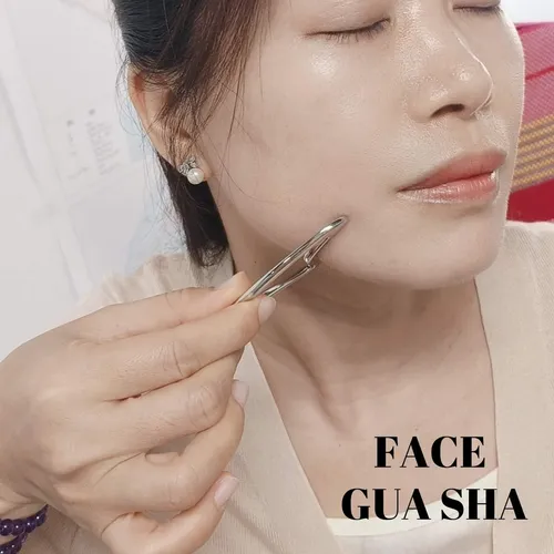 Rodillo Facial Jade Y Gua Sha Kintegood Masajeador