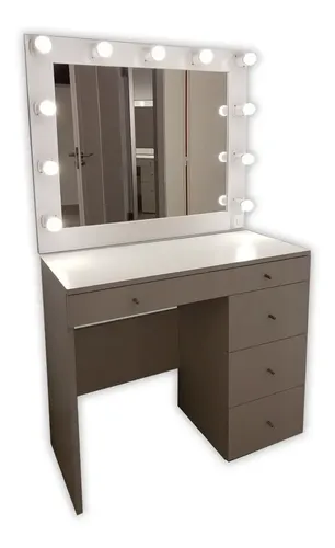 Espejo Maquillaje 70×60 Led 7 Luces Hollywood Todoespejos