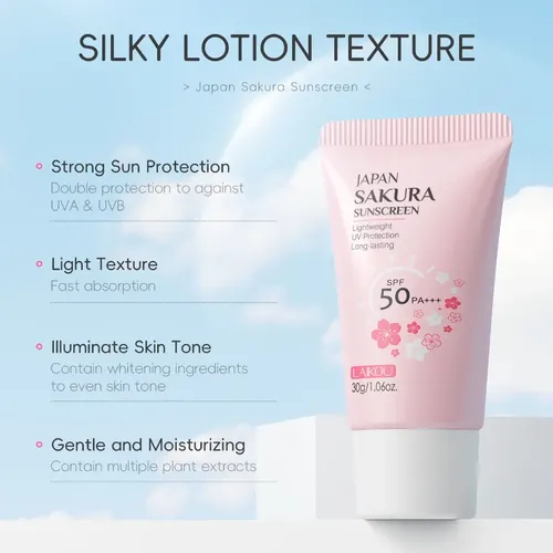 Laikou Sakura Kit Cuidado Piel Con Bolsa De Regalo