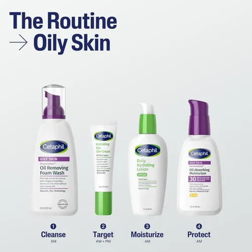 Crema Hidratante Cetaphil Dermacontrol Spf 30 Para Piel Gras
