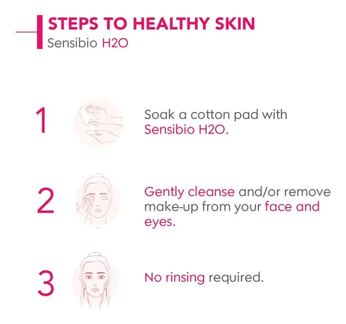 Agua Micelar Bioderma Sensibio H2o Desmaquillante 100ml