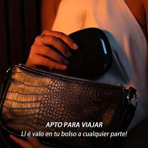 Espejo De Bolsillo Recargable Con Luz Led 1x/10x