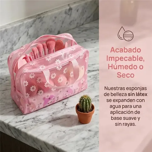 Brochas Maquillaje Profesional Y Herramientas Cosméticas 46p