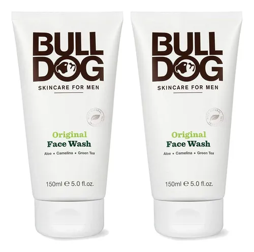 Gel Limpiador Facial Bulldog Hombre 2x150g