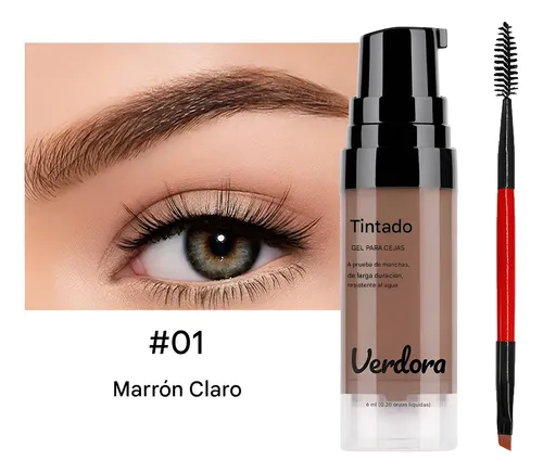 Verdora Gel Para Cejas Resistente Al Agua Larga Duración 24h